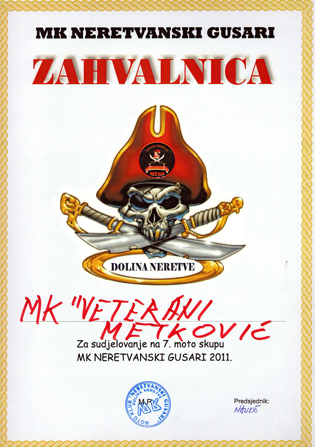 2011 06 10 mk neretvanski gusari metkovic