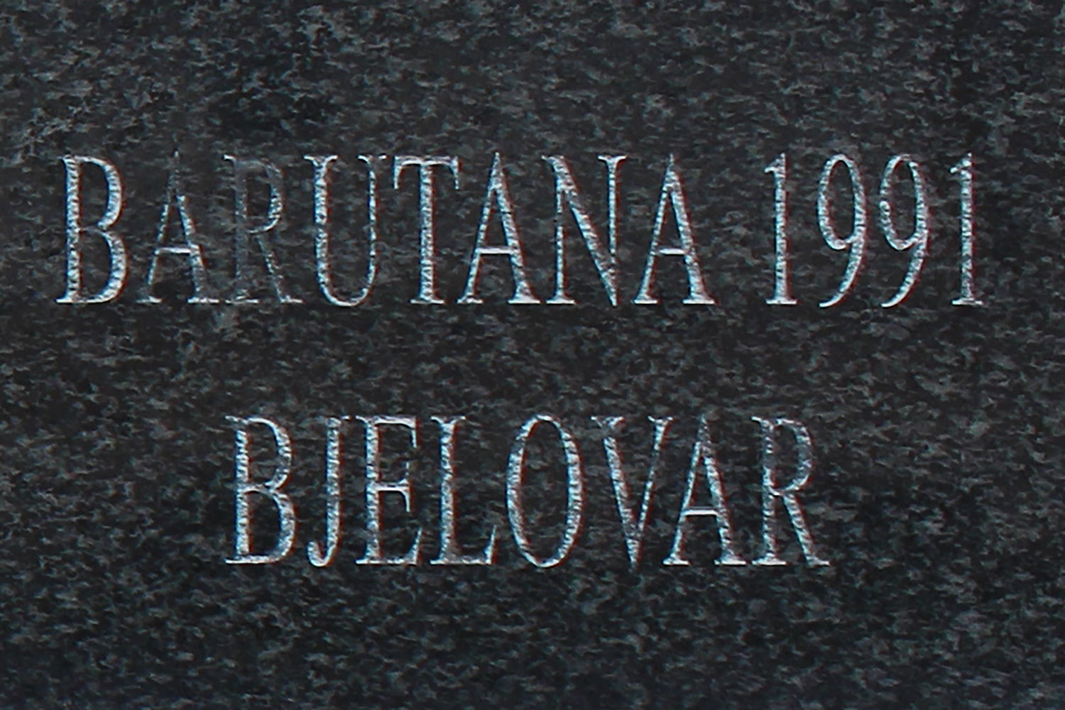 barutana 1991 bjelovar