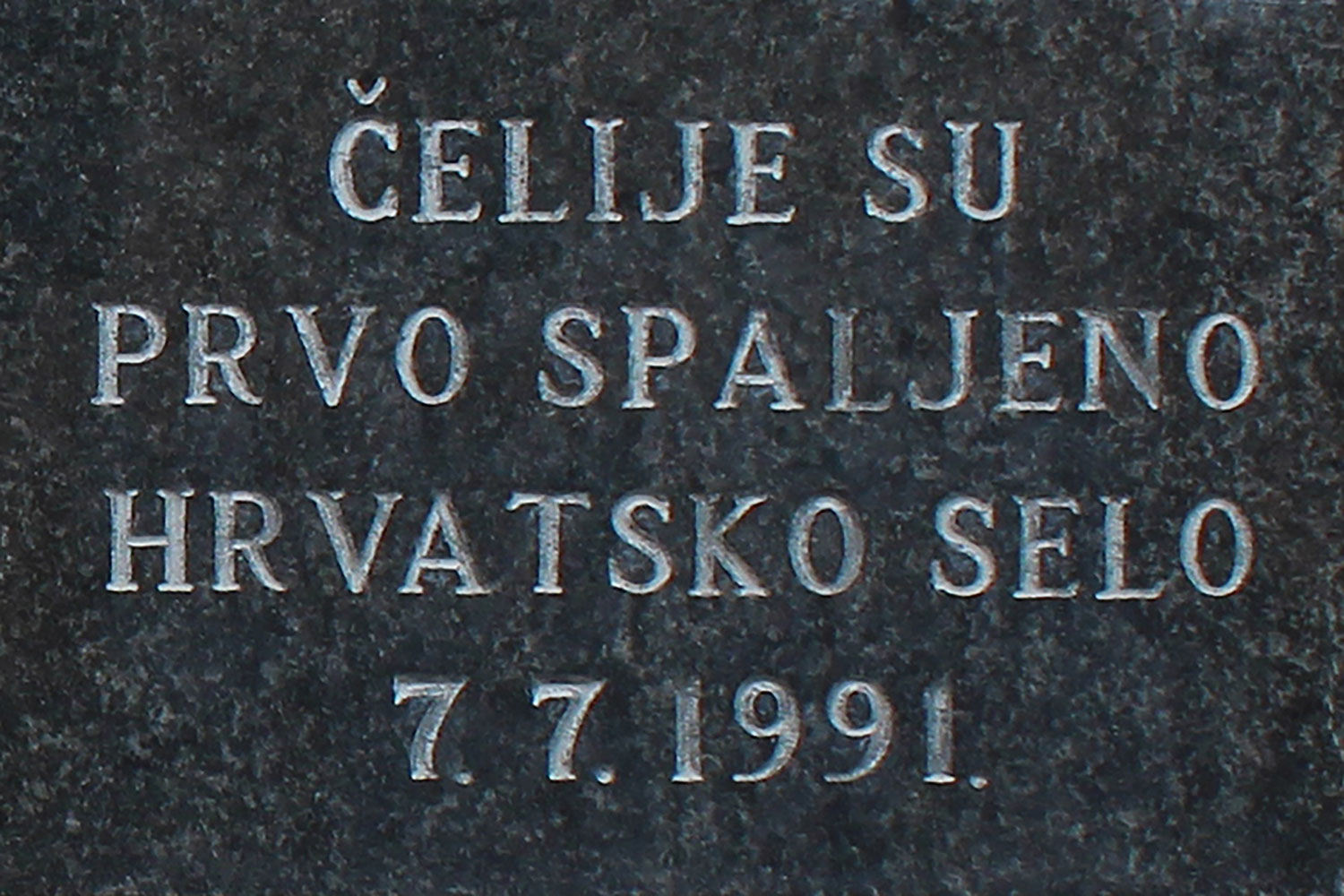celije su prvo spaljeno hrvatsko selo 7 7 1991