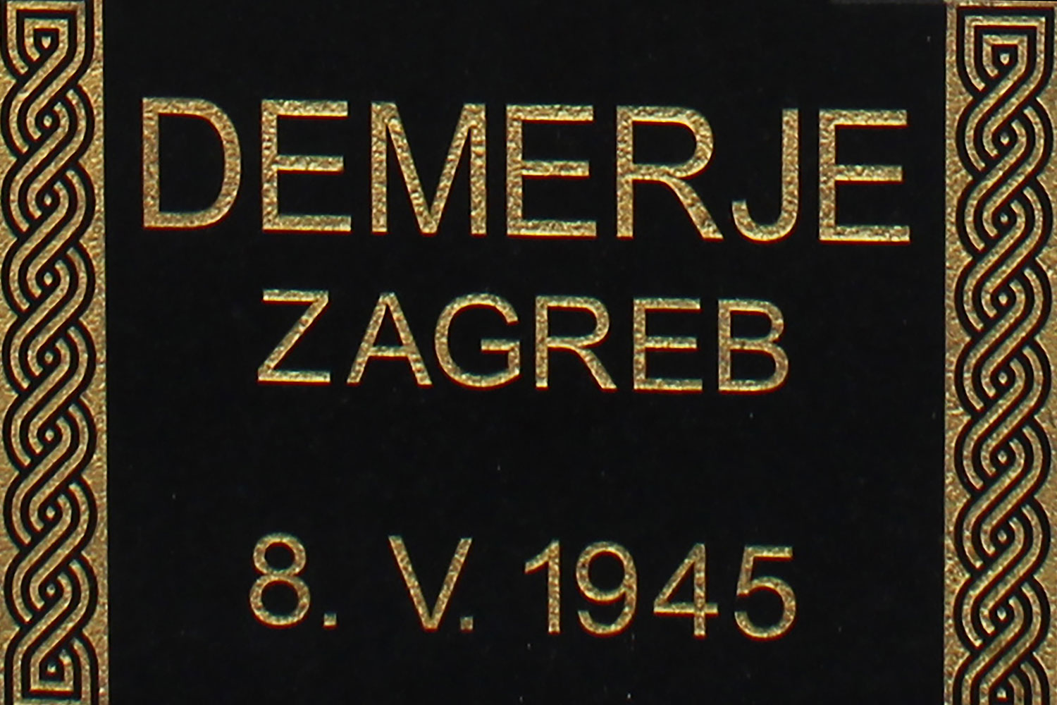 demerje zagreb 8 5 1945