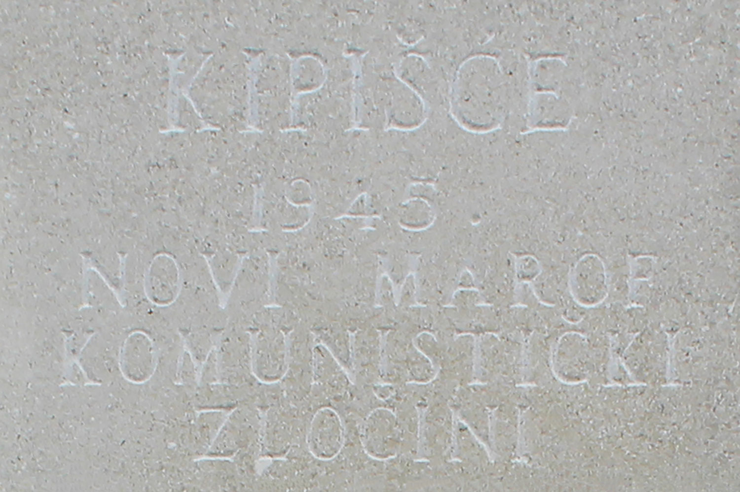 kipisce 1945 novi marof komunisticki zlocini