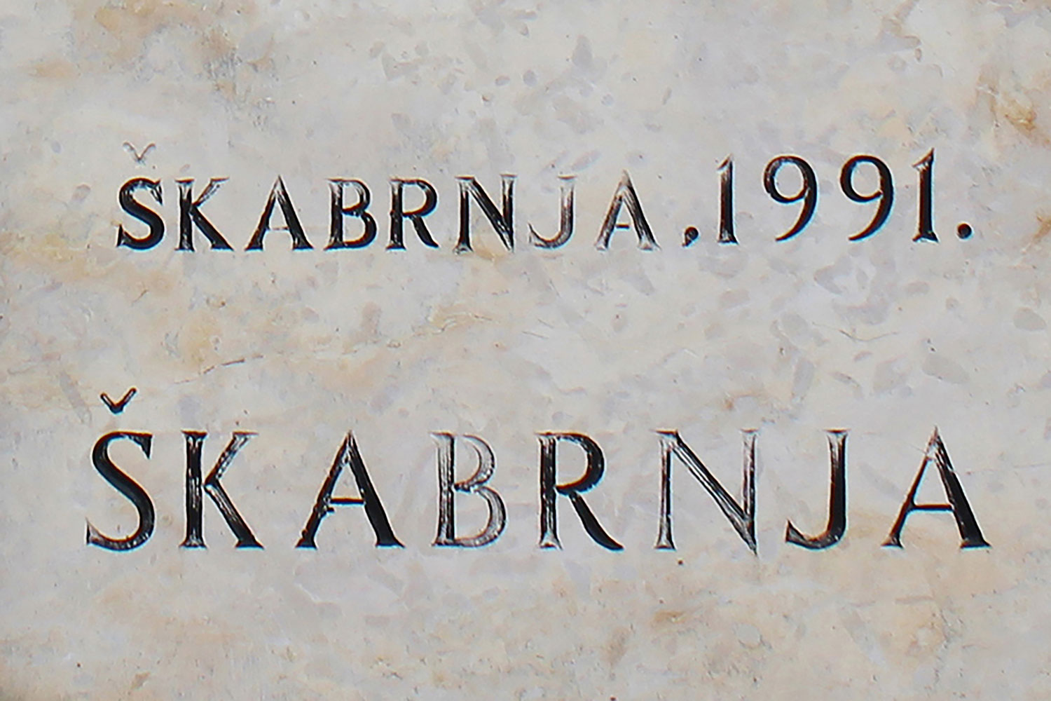 skabrnja 1991 skabrnja