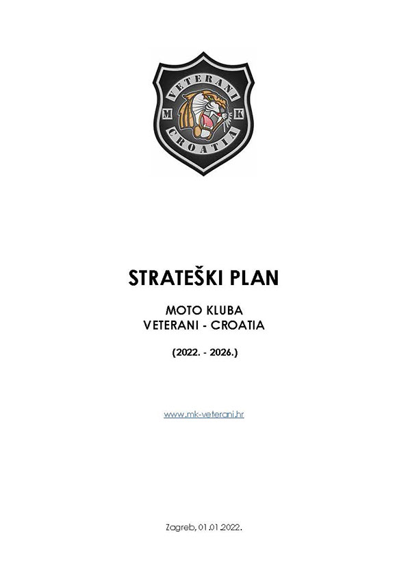 Strateški plan MKVC (2022. - 2026.)
