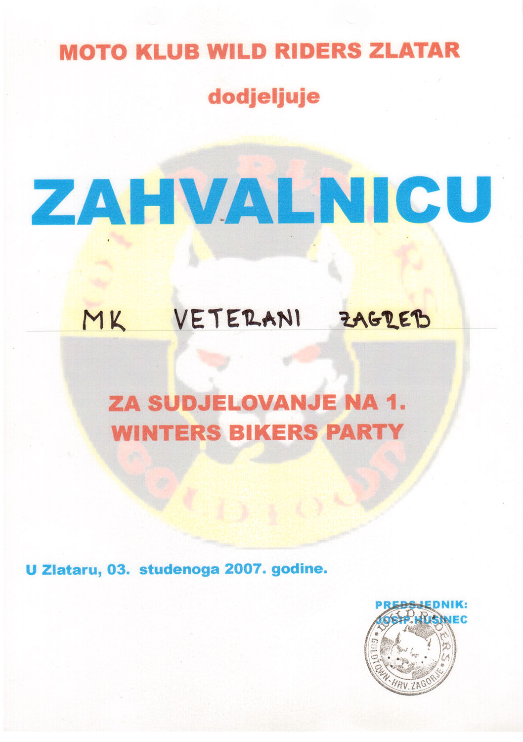 2007 11 03 mk wild riders zlatar
