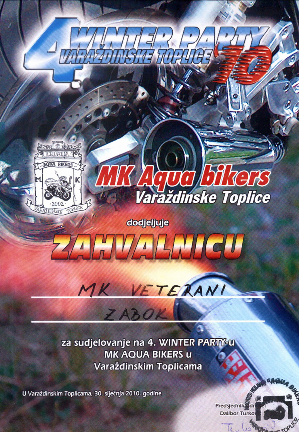 2010 01 30 mk agua bikers varazdinske toplice mkv zabok
